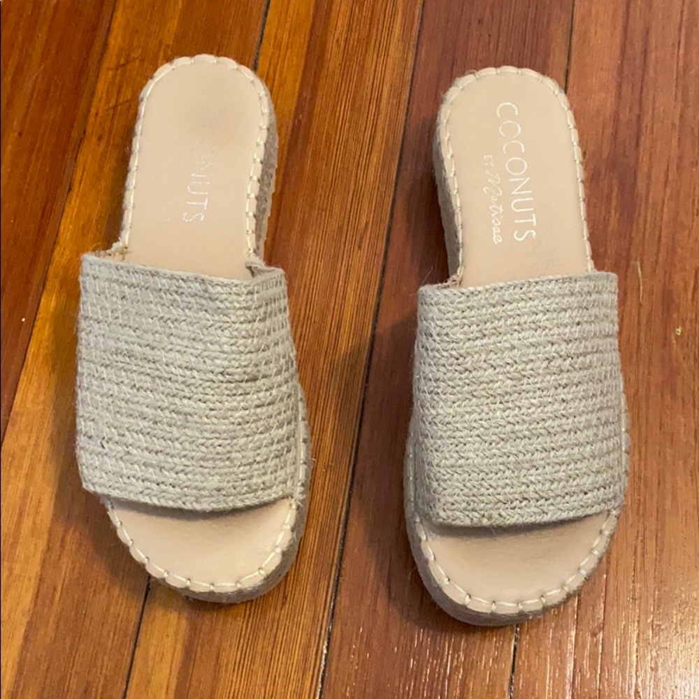 Platform espadrille sandals